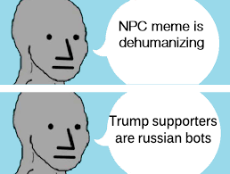Trump supporters are russian bots.png