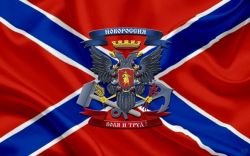 Смесь сочетаний нагло спизженных символик крепостного флага образца 1913 года и флага конфедератов