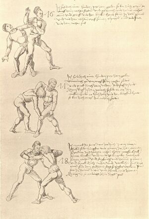 Albrecht Dürer's fencing manual.jpg