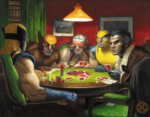 Wolverine poker dogs.jpg