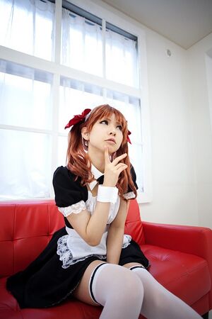 IR@Kuroko maid cosplay.jpg