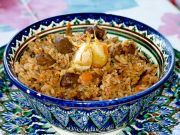 Узбекский плов с рисом