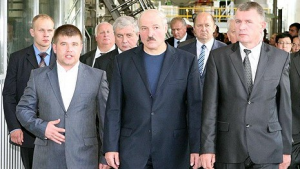 President Lukashenko and His New Retinue.png