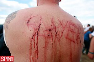 Slayer carved in back.jpg